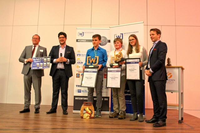 Gewinner Wirtschaftswissen im Wettbewerb 2019 © WJD/Jessica Selig wjd-wirtschaftswissen-im-wettbewerb