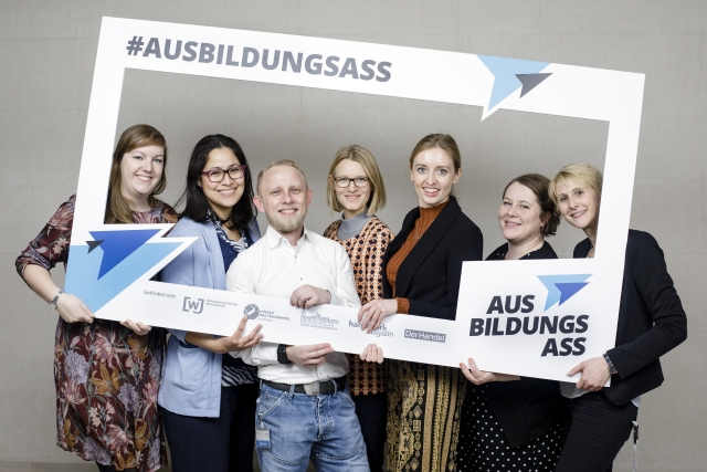 Das Team vom Ausbildungs-Ass 2019 © WJD/Janine Schmitz Das Team vom Ausbildungs-Ass 2019 © WJD/Janine Schmitz