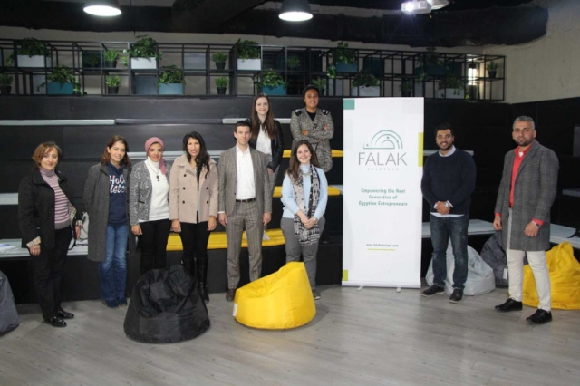 Die Wirtschaftsjunioren Ägypten besuchen einen Start-up-Inkubator © AHK Ägypten wj-junge-wirtschaft-aegypten